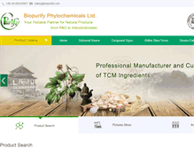 Tablet Screenshot of phytopurify.com